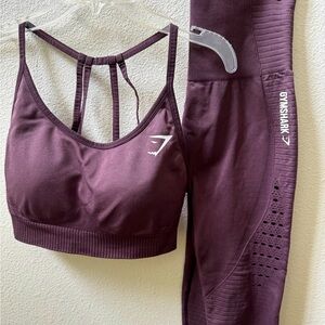 Womens Gymshark Energy Seamless Set - Med bra / Sml leggings - Rare Find